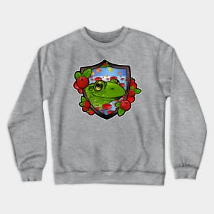 Frogs and Cranberries Crewneck Sweatshirt